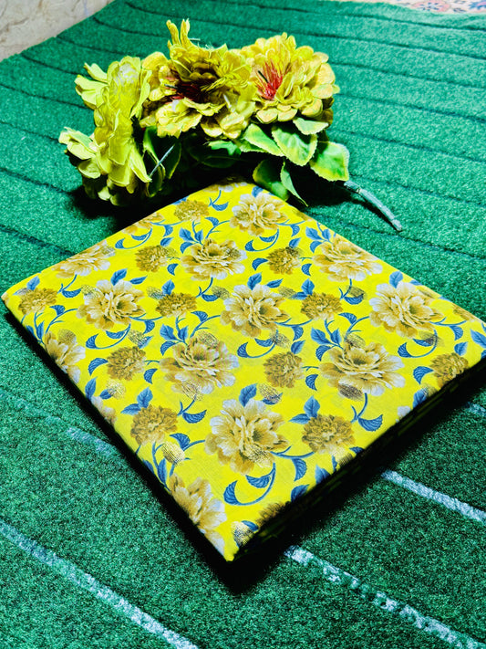 Zari Lawn 3.5-Gaz Embroidered Suit – Summer Collection