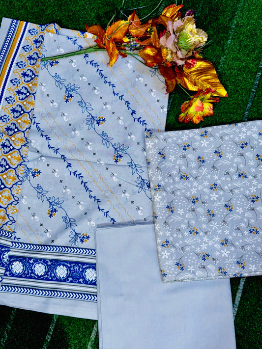 ✨ Lakhani 3-Piece Lawn Suit – Perfect for All Seasons ✨