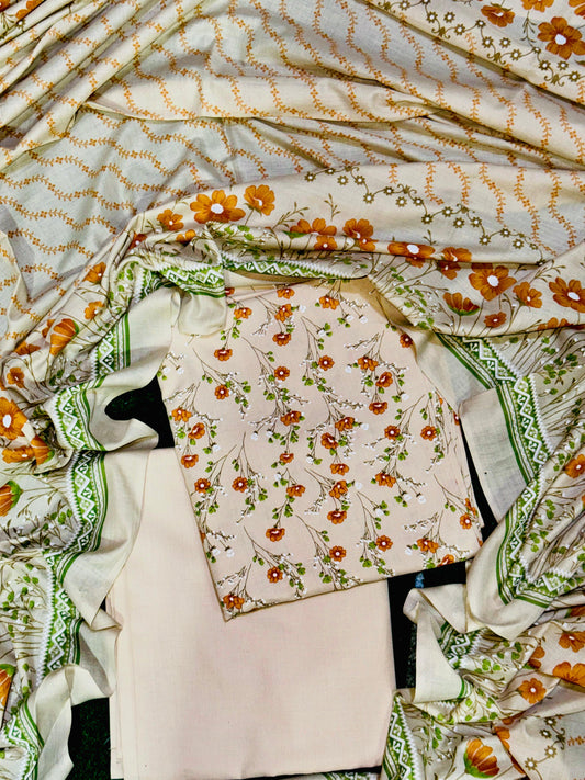 ✨ Lakhani 3-Piece Lawn Suit – Perfect for All Seasons ✨