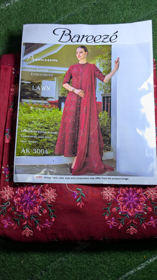 Celestial Elegance – Fully Embroidered Shirt & Dupatta with Gala Daman Patch and Plain Trouser